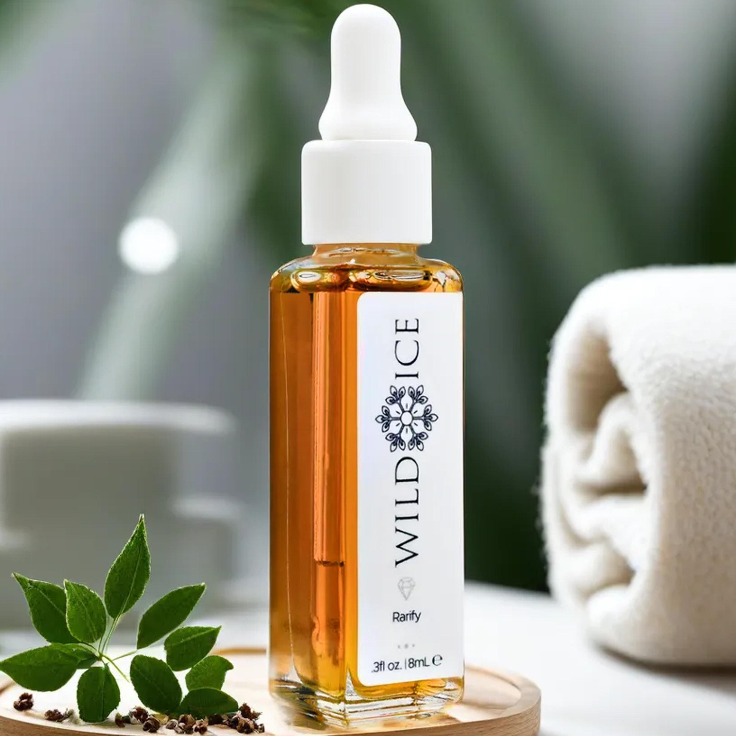 Rarify: Cold-Preserved Acne Treatment Oil with Natural Salicylic Acid, Pracaxi &amp; Black Cumin for Clear Looking Skin
